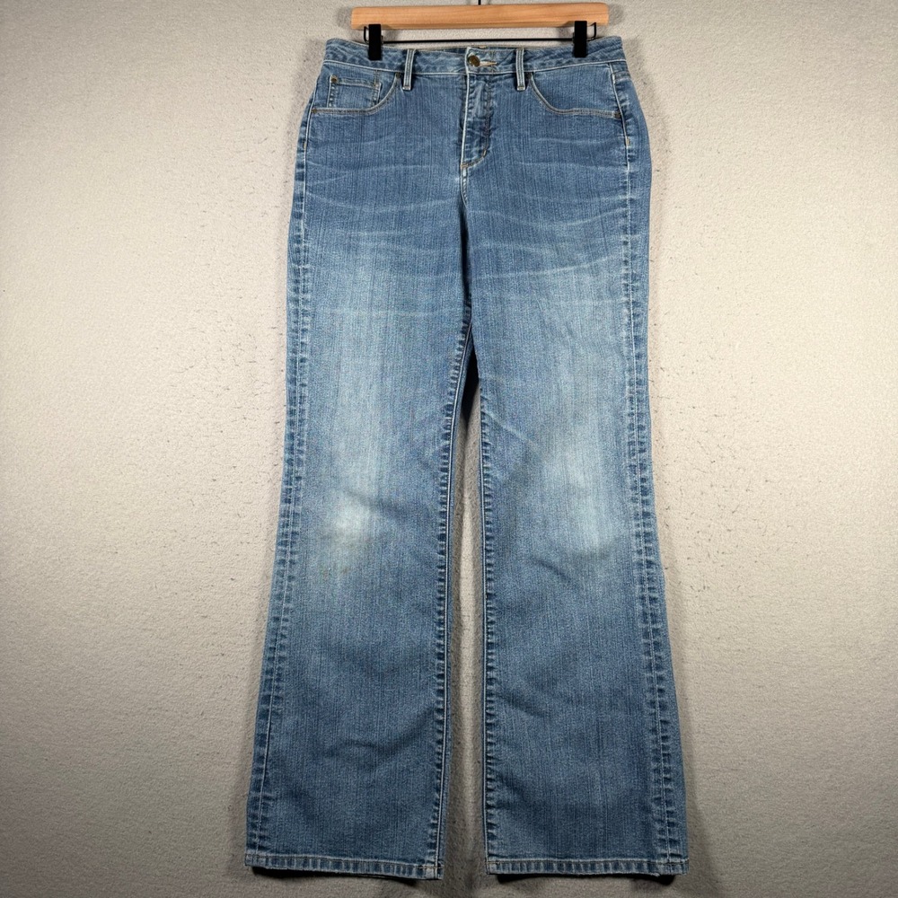 Pendleton Womens Blue Medium‎ Wash Straight Leg Denim Jeans Size 10 Mid Rise